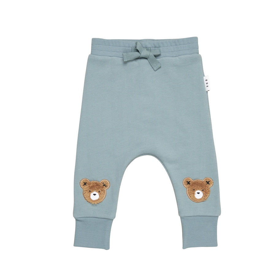 Huxbaby Furry Huxbear Knee Drop Crotch Pant - Teal