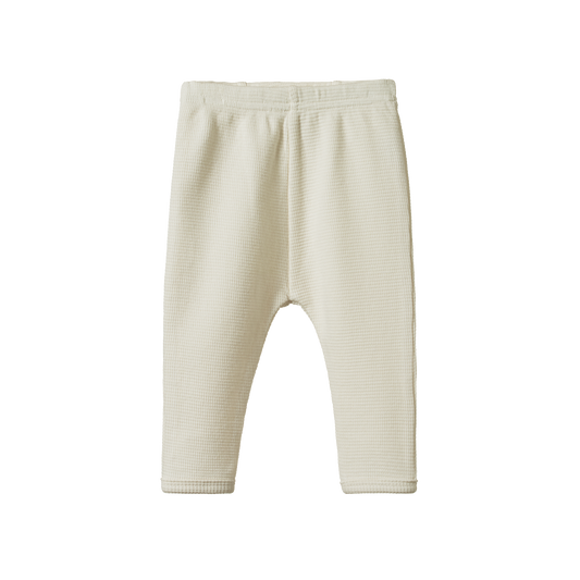 Nature Baby Selby Waffle Pants - Natural