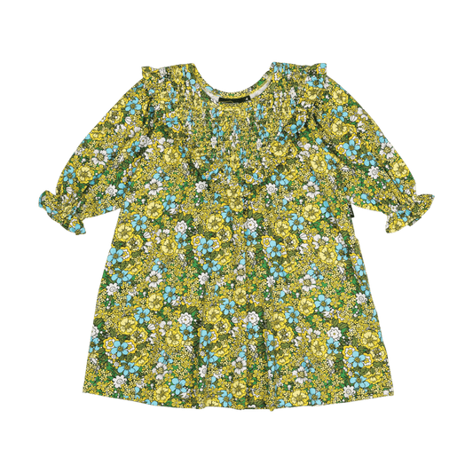 Rock Your Baby Yellow Ditsy Floral Dress