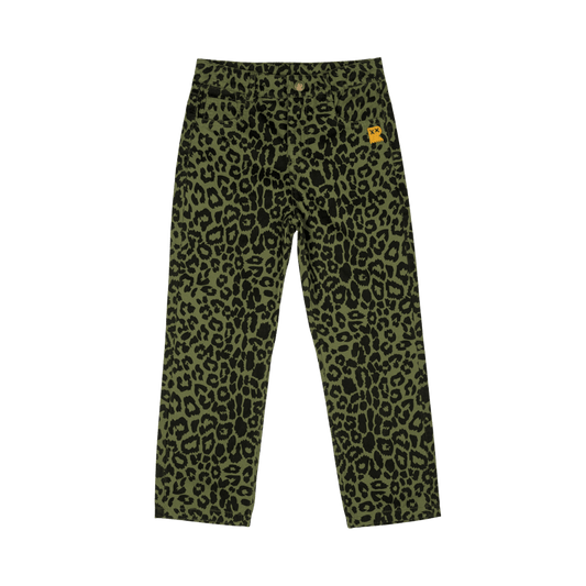 Rock Your Baby Green Leopard Pants